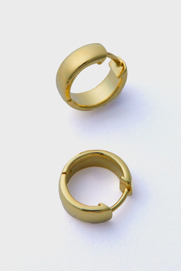 14k Gold Huggie Hoop Earrings Online