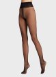 Black Individual 10 Back Seam Tights Online Hot Sale