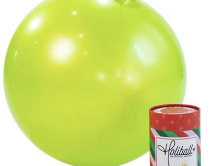 SIDEWALK SALE ITEM - Holiball Inflatable Ornament Ball - Lime Online