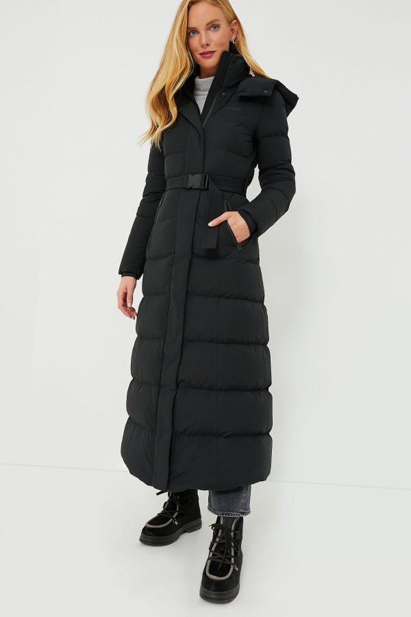 Black Calina City Down Coat Supply