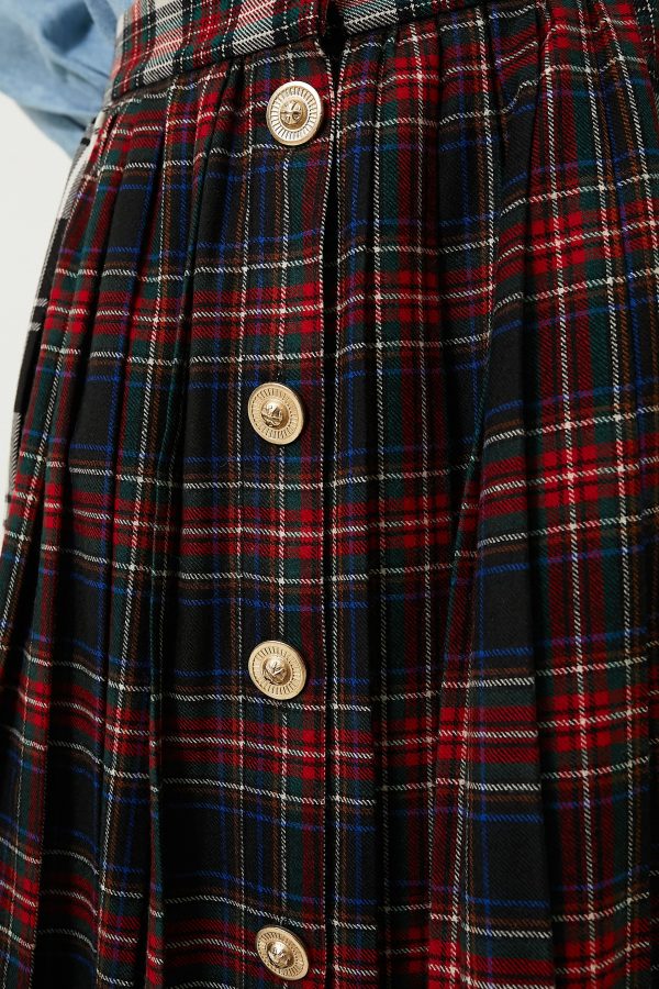 Mixed Plaid Harlan Skirt Supply