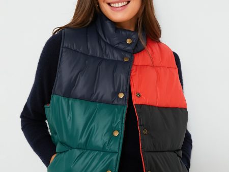 Multi Colorblock Nylon Emile Vest Supply