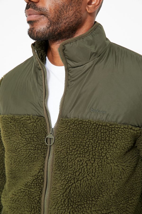 Olive Hobson Fleece Jacket on Sale