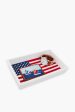 Big American Flag Valet Tray Online now