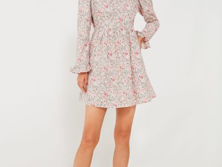 Rowena Square Neck Mini Prairie Dress For Cheap