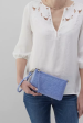 Darcy Crossbody Bag - Embossed Periwinkle Sale