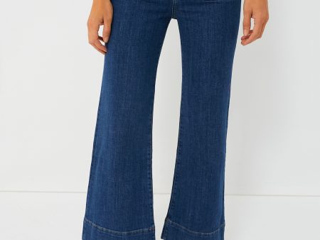 Vintage 95 St. Monica Cropped Jeans For Sale