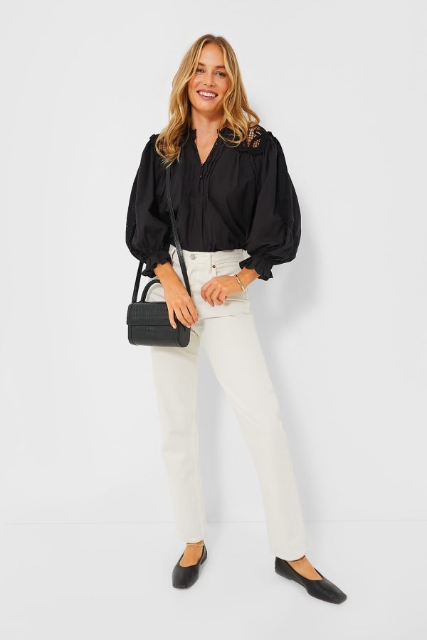 Black Claudia Blouse Online Sale