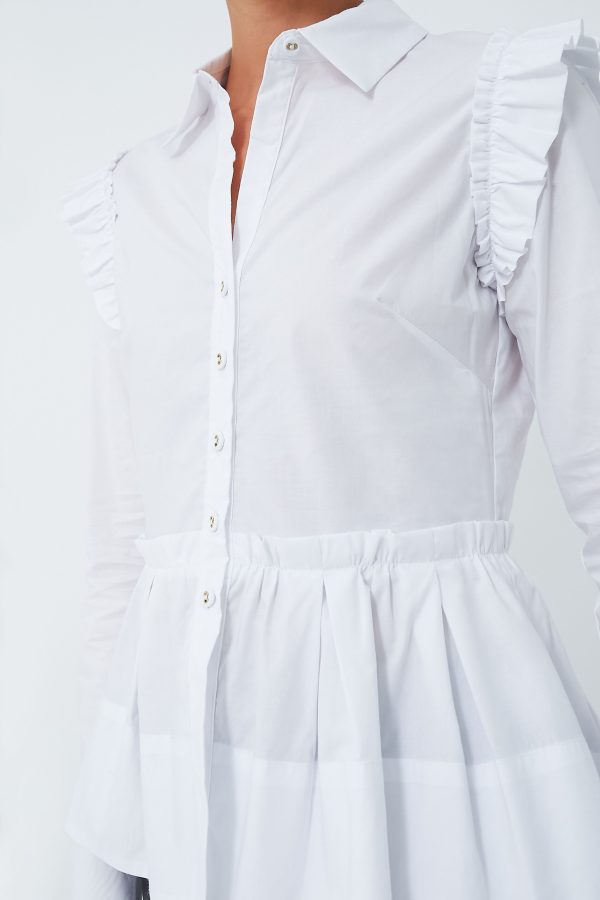 White Aurelia Top Fashion