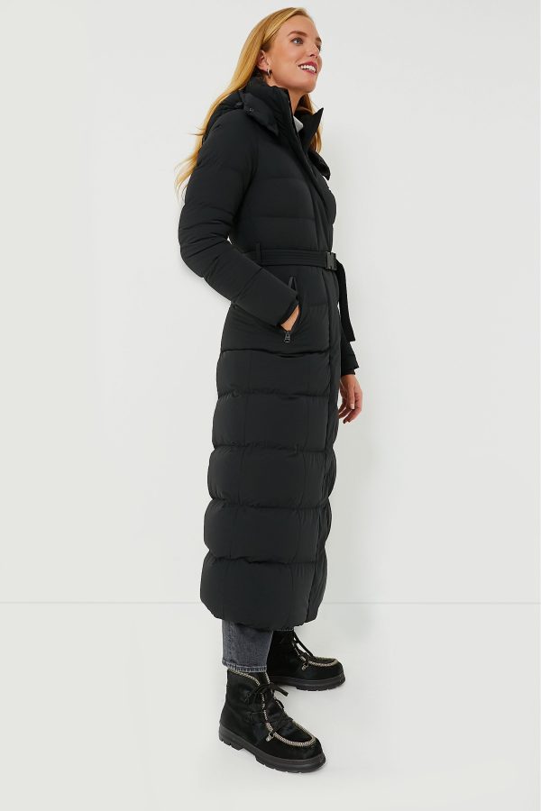 Black Calina City Down Coat Supply