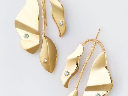 Gold Breeze Earrings Sale