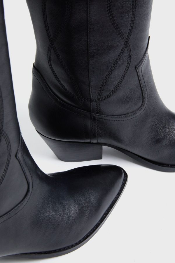 Black Edania Boots Sale