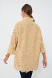 Tan Lace Willow Blouse Cheap