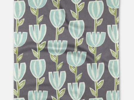 Geometry Kitchen Tea Towel - Tulips for Days For Discount