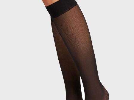 Black Pure Energy 30 Leg Vitalizer Knee Highs Hot on Sale