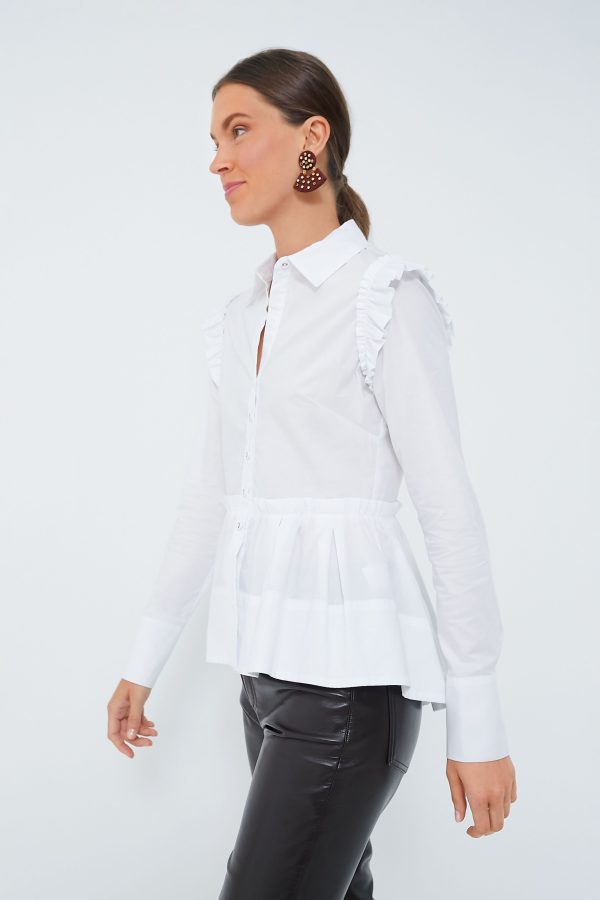 White Aurelia Top Fashion