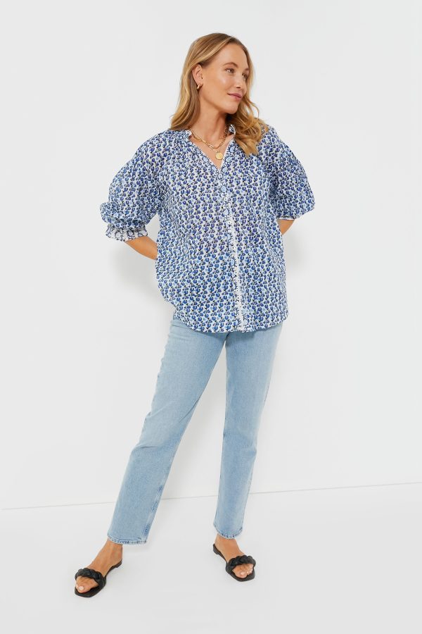 Blue Lavinia Rachel Shirt Online now