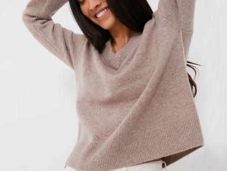 Biscotty Cashmere Standard V-Neck Sweater Supply