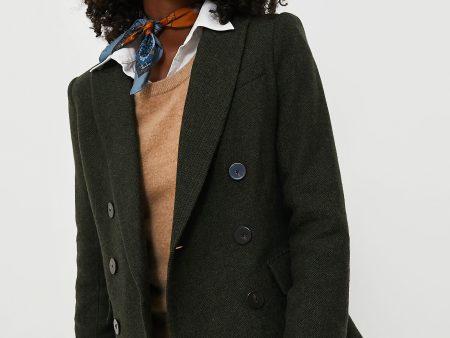 Loden Black Ellette Dickey Jacket Cheap