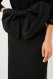 Black Bow Pencil Skirt For Discount