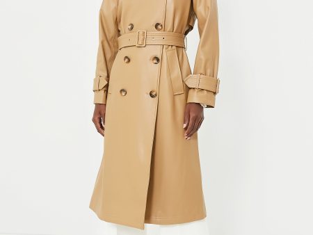 Khaki Conneley Dickey Trench Coat Discount