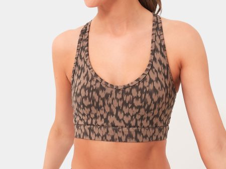 Cocoa Etched Animal Form Park Bra Hot on Sale