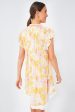 Yellow Flower Mix Sasha Mini Dress Supply