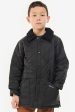 Boys Black Liddesdale Quilt For Cheap