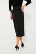 Black Bow Pencil Skirt For Discount