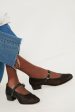 Black Agatha Mary Jane Heels Sale