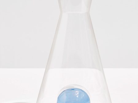 Clear and Blue Vice Versa Carafe Discount