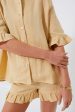 Beige Linen Lounge Suit Fashion