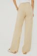 Beige Linen Drawstring Pants Discount