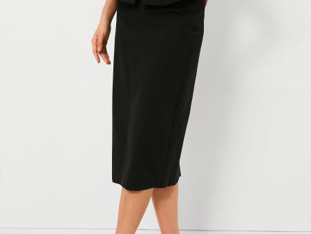 Black Bow Pencil Skirt For Discount