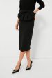 Black Bow Pencil Skirt For Discount