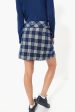 Navy Plaid 17 Inch Helen Golf Skirt For Discount