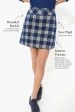 Navy Plaid 17 Inch Helen Golf Skirt For Discount